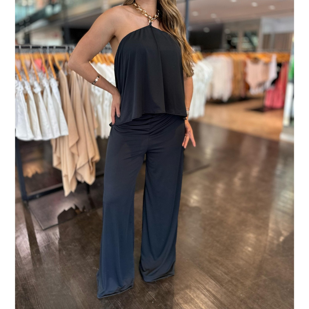 Vestido Cleo Marrom